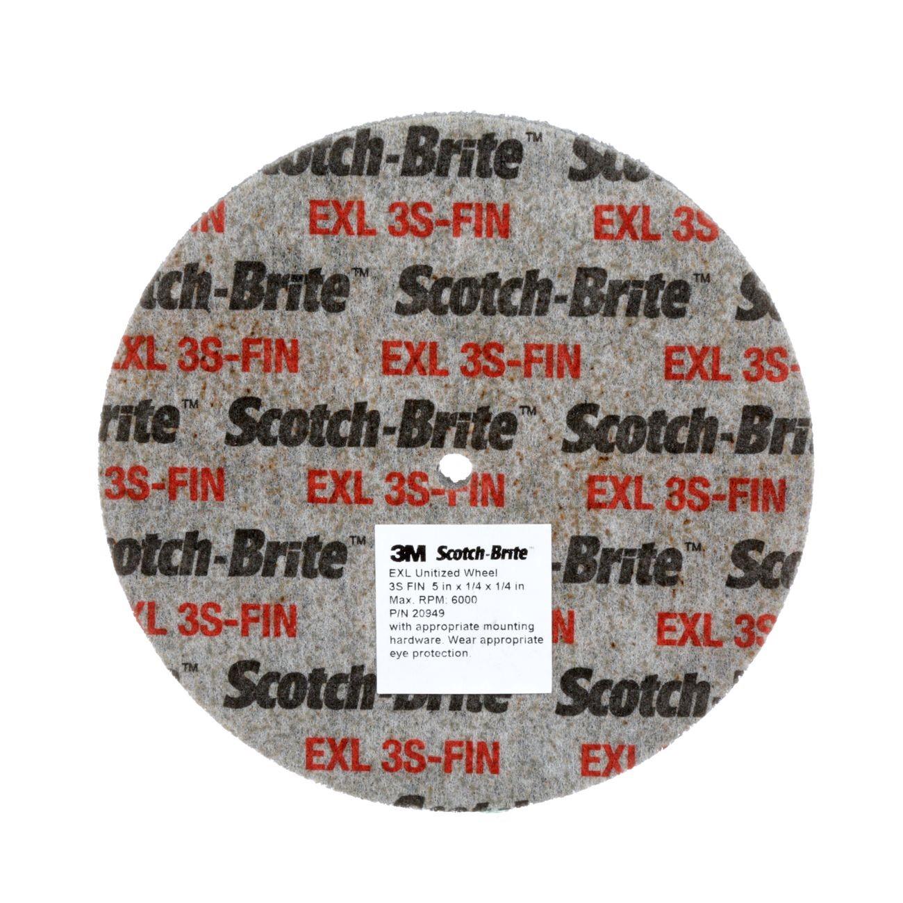 Wheel, Unitized, 14 Inch Dia, Silicon Carbide, Fine Grit, 1/CS