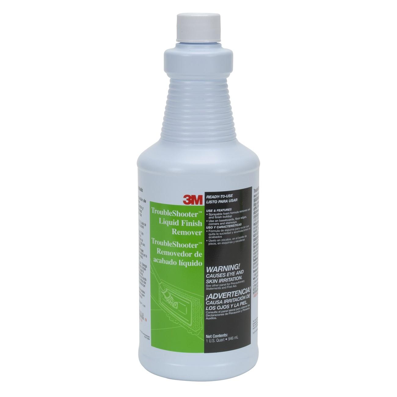 3M(TM) TroubleShooter(TM) Liquid Finish Remover, Quart, 6/case