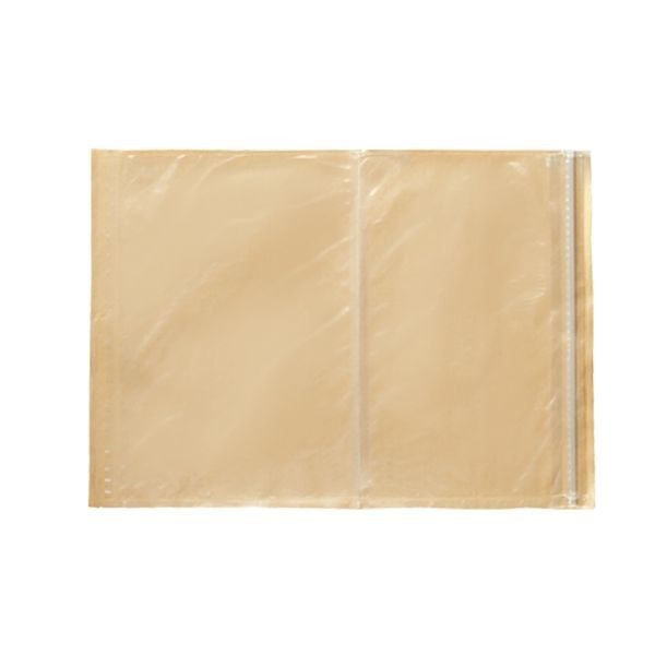 3M(TM) Non-Printed Zipper Closure Packing List Envelope NPZ-L Clear, 8-1/2 in x 11-1/2 in, 500 per case