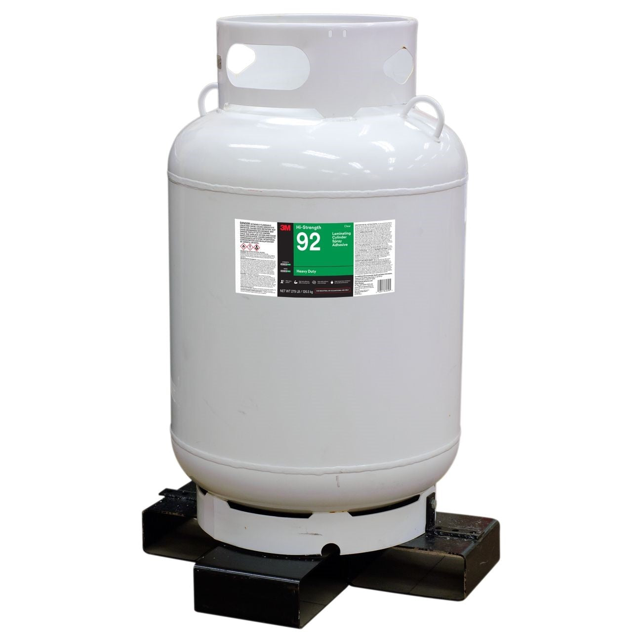 3M(TM) Scotch-Weld(TM) Hi-Strength Laminating 92 Cylinder Spray Adhesive Clear, Jumbo Cylinder (Net Weight 279 Pounds), 1 per case - NOT FOR CONSUMER/RETAIL SALE OR USE