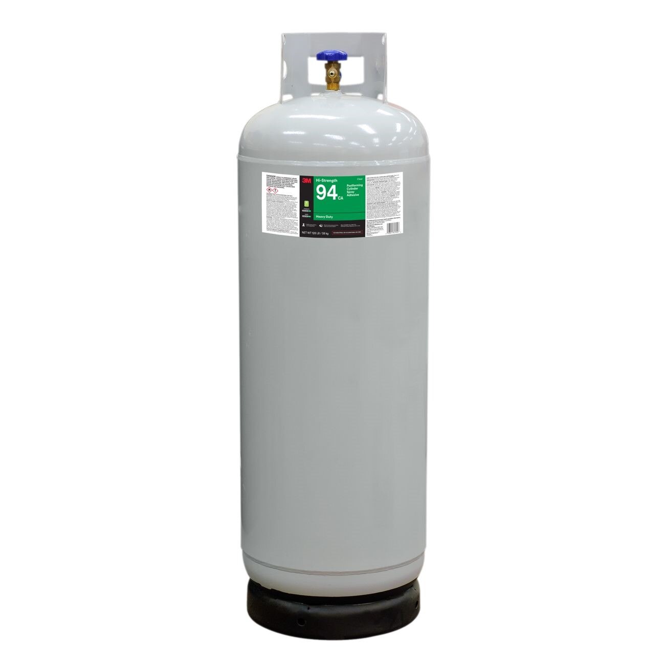 3M(TM) Scotch-Weld(TM) Hi-Strength Postforming 94 CA Cylinder Spray Adhesive Clear Low VOC, Intermediate Cylinder (Net Wt. 128 lbs), 1 per case - NOT FOR CONSUMER/RETAIL SALE OR USE