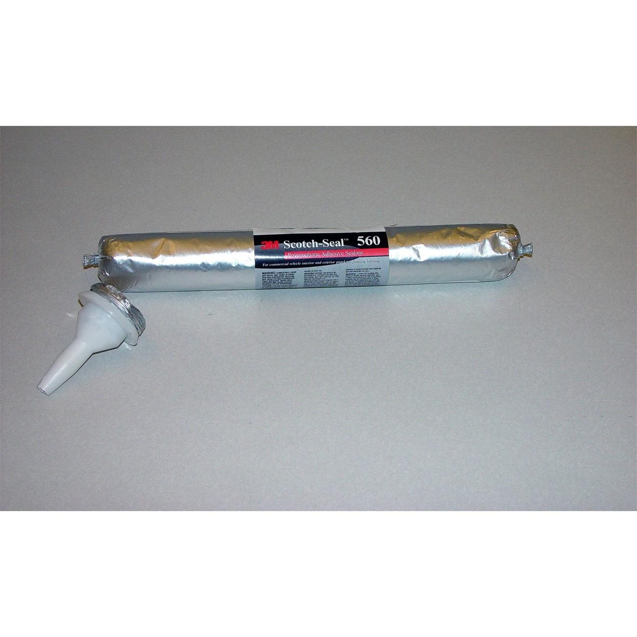3M(TM) Polyurethane Adhesive Sealant 560 Black, 50 Gallon Open Head Drum, 1 per case