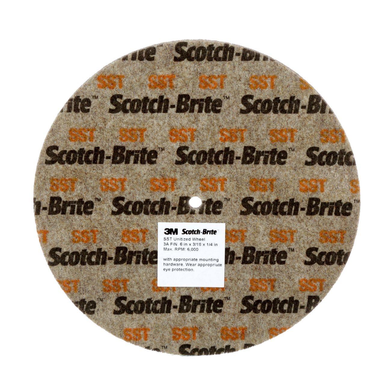 Wheel, Unitized, 14 Inch Dia, AO, 1 1/4 Inch Arbor, 1/CS