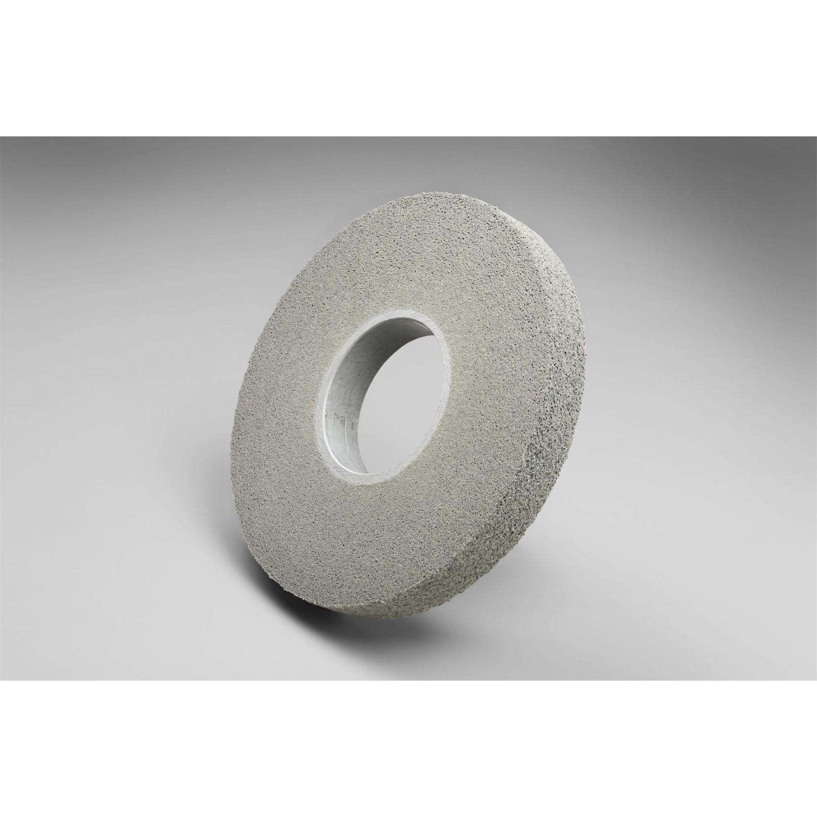 Scotch-Brite(TM) EXL Deburring Wheel, 6 in x 3 in x 1 in 8A MED, 1 per case
