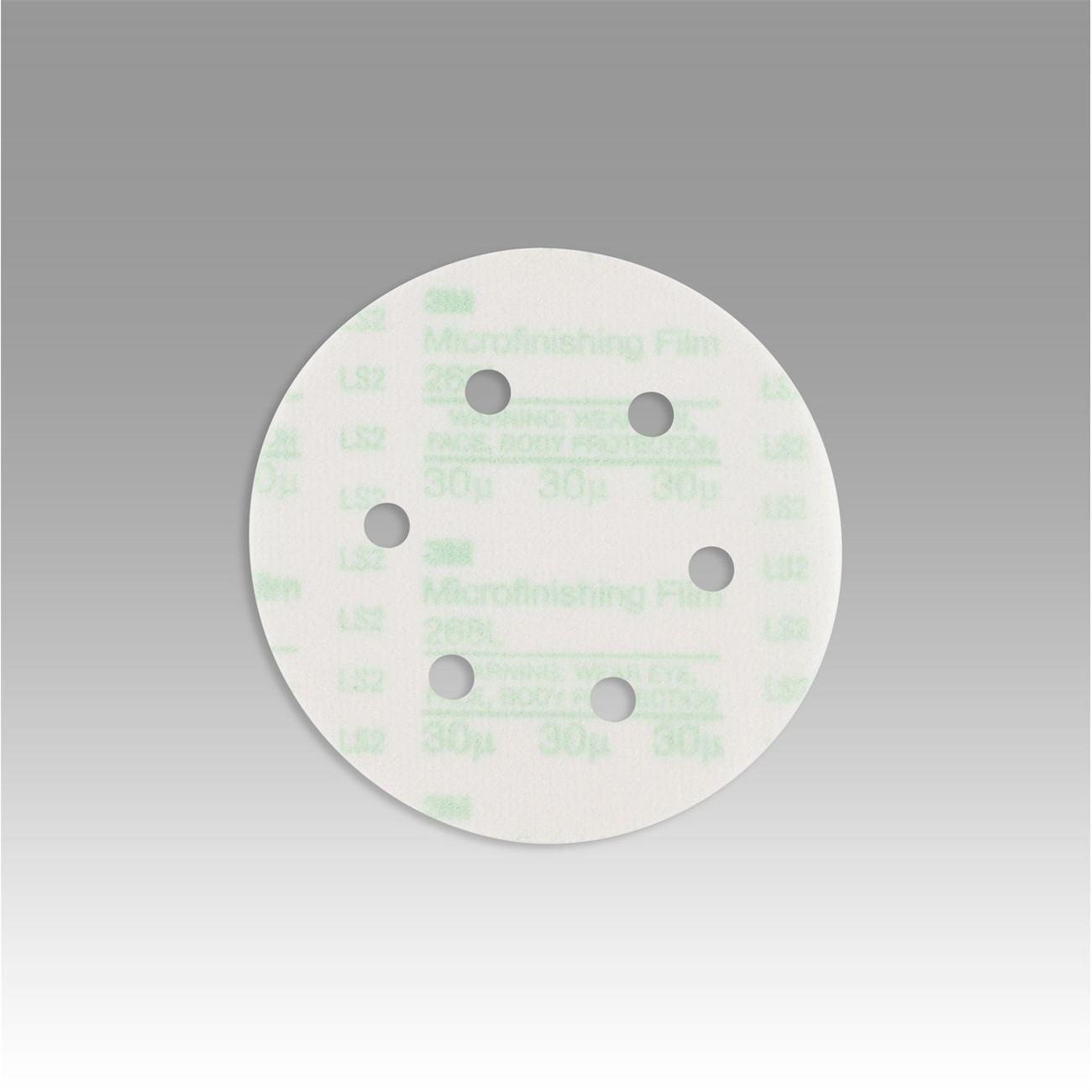 Disc, Hookit™, 268L, Coated, 6 Inch Dia, Vacuum, AO, 500/CS