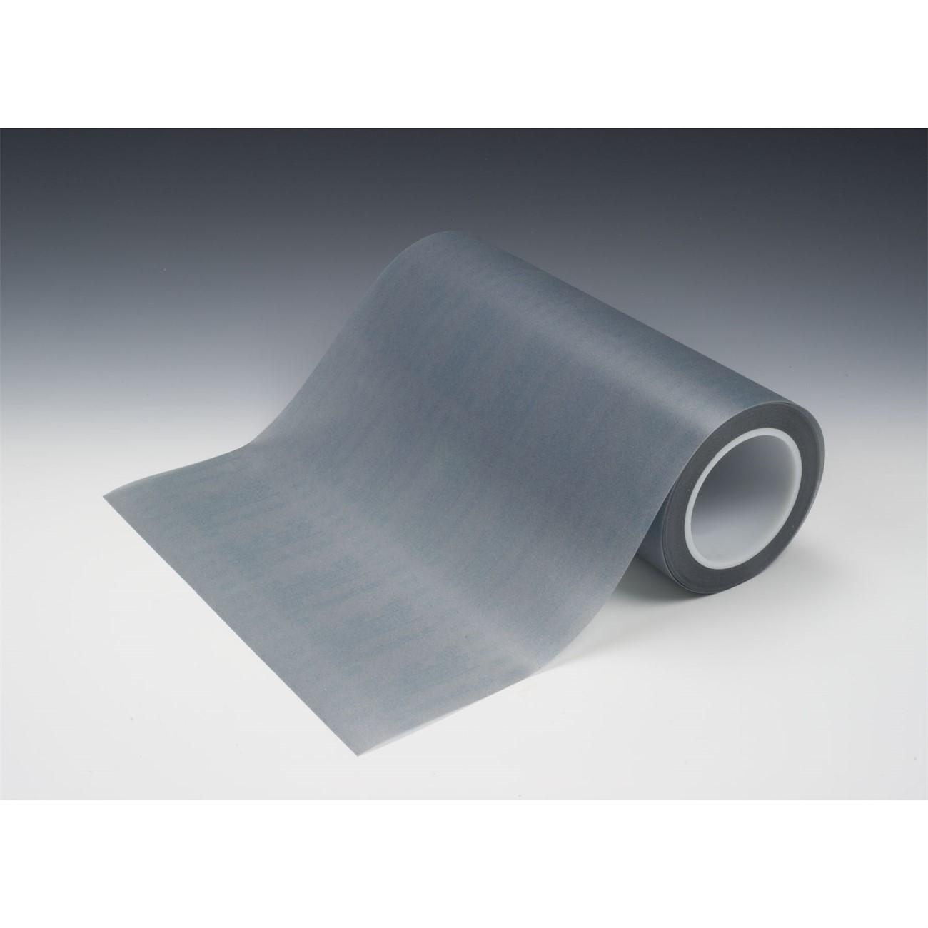 3M(TM) Microfinishing Film Type E Unbacksized Roll 468L, 17.5 in x 150 ft x 3 in 100 Micron ASO, 1 per case