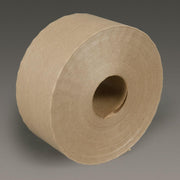 3M(TM) Water Activated Paper Tape 6144 Natural Economy Reinforced, 70 mm x 450 ft, 10 rolls per case Bulk