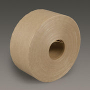 3M(TM) Water Activated Paper Tape 6145 Natural Light Duty Reinforced, 72 mm x 450 ft, 10 rolls per case Bulk