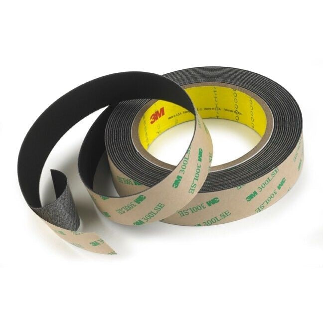 3M(TM) Gripping Material GM641 Black, 24 in x 72 yd, 1 roll per case Bulk