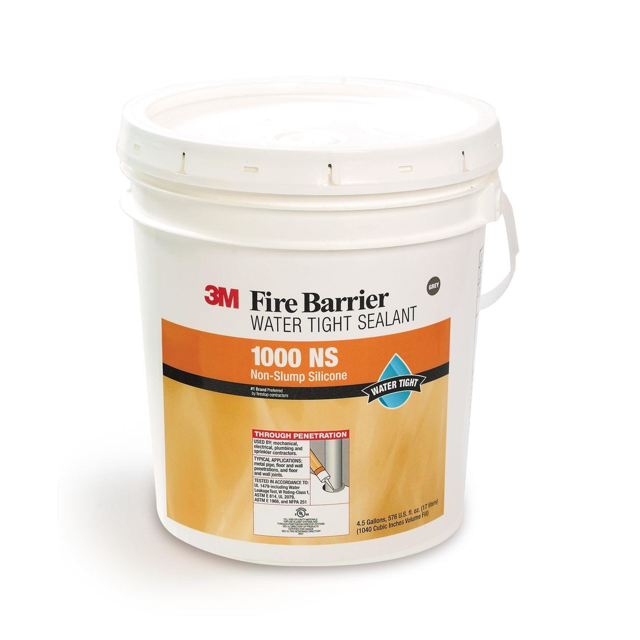 3M Fire Barrier Water Tight Sealant 1000 NS, 4.5 gallon, Pail, 1/case