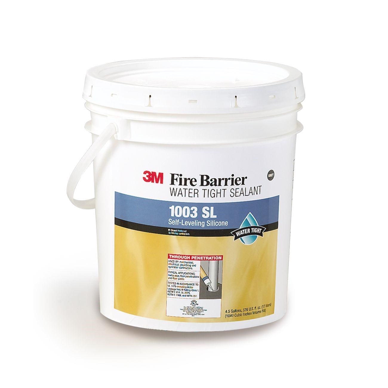 3M(TM) Fire Barrier Water Tight Sealant 1003 SL, 4.5 gallon, Pail, 1/case