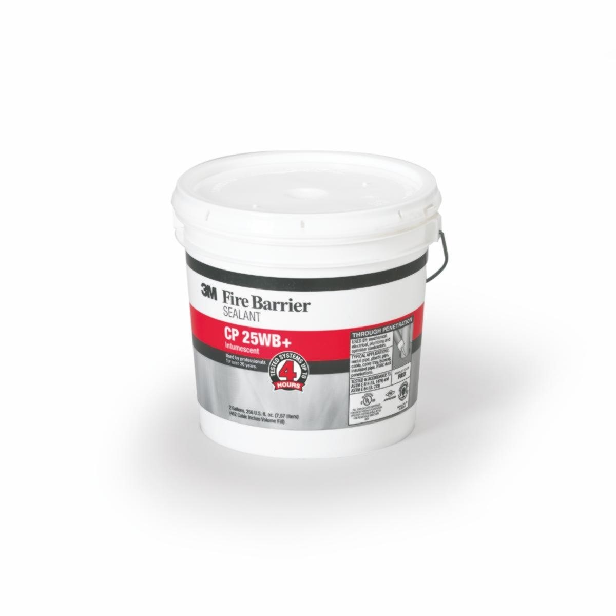 3M(TM) Fire Barrier Sealant CP 25WB+, 2 gallon, Pail, 1/case