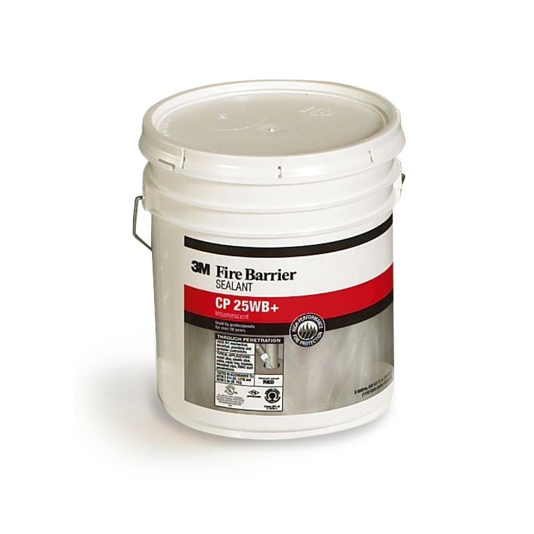 3M(TM) Fire Barrier Sealant CP 25WB+, 5 gallon, Pail, 1/case, Stock#:   7000006379