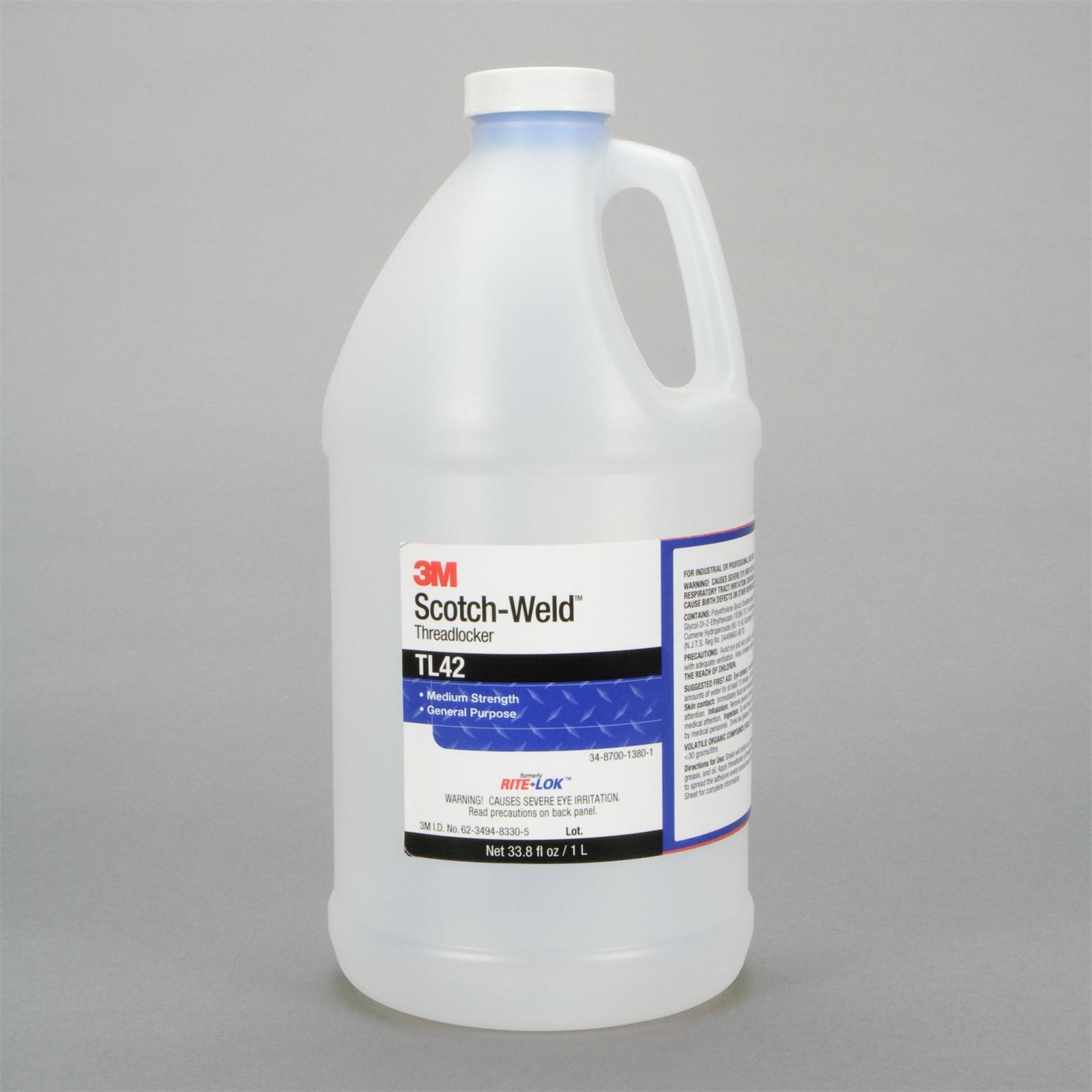 3M(TM) Scotch-Weld(TM) Threadlocker TL42 Purple, 1 Litre, 1 per case