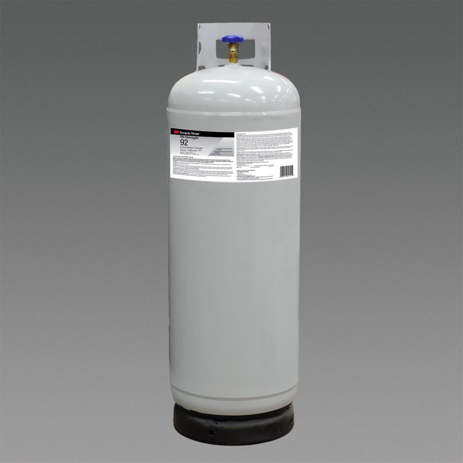 3M(TM) Scotch-Weld(TM) Polystyrene Foam Insulation 78 ET Cylinder Spray Adhesive Clear, Intermediate Cylinder (Net Wt. 139 lbs), 1 per case - NOT FOR CONSUMER/RETAIL SALE OR USE