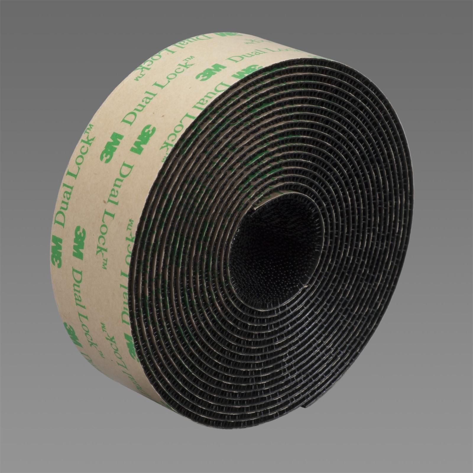 3M(TM) Dual Lock(TM) Reclosable Fastener SJ4575 Low Profile Black, 6 in x 50 yd 0.105 in (2.7 mm), 1 per case Bulk