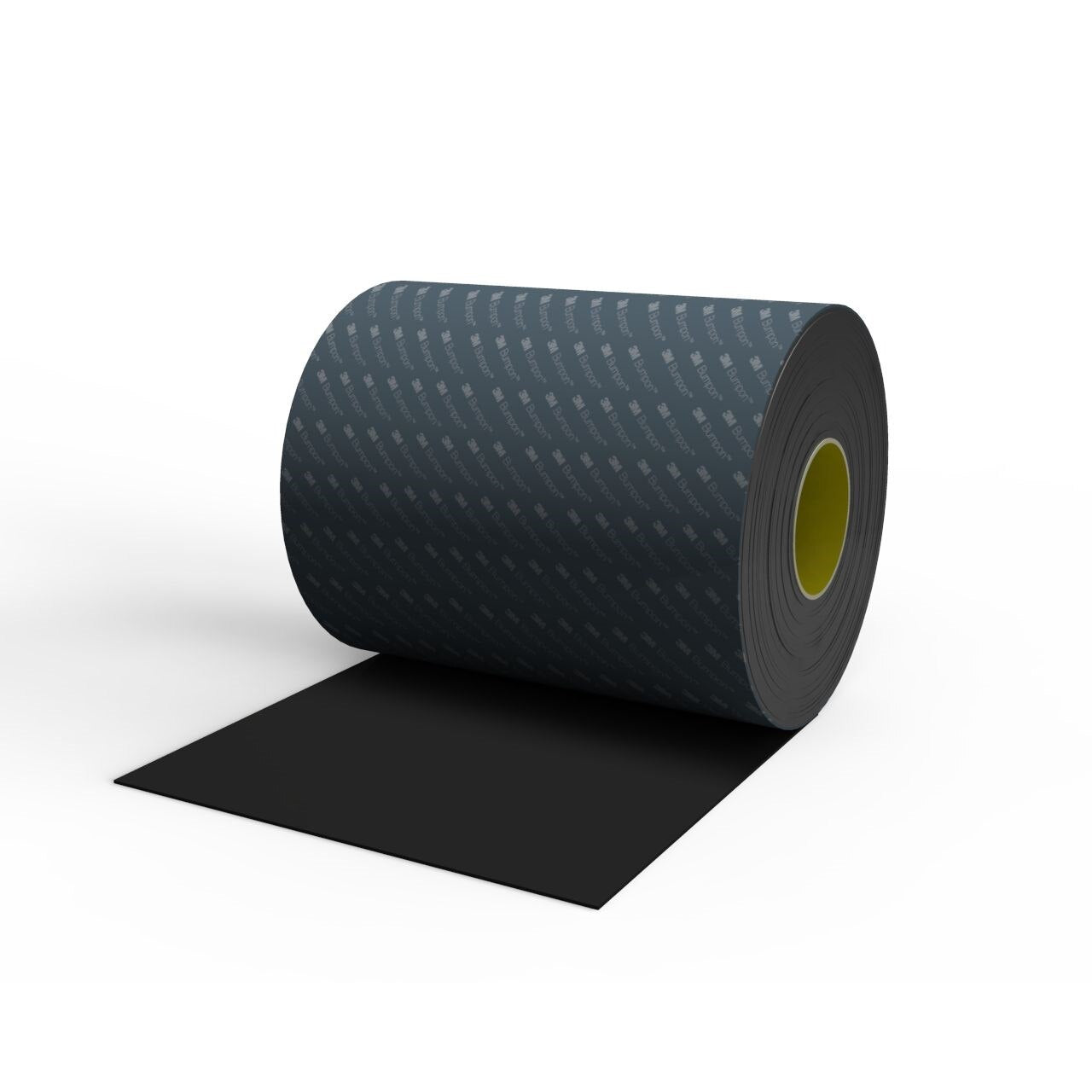 3M(TM) Bumpon(TM) Resilient Rollstock SJ5808 Black R30FL, 4 1/2 in x 36 yd, 1 per case