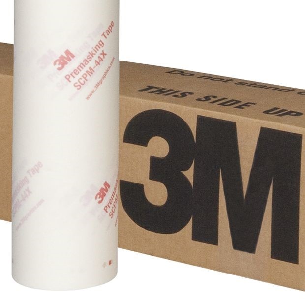 Masking Tape, SCPM, 24 Inch W, 100 yd L, Premasking, 1/CS