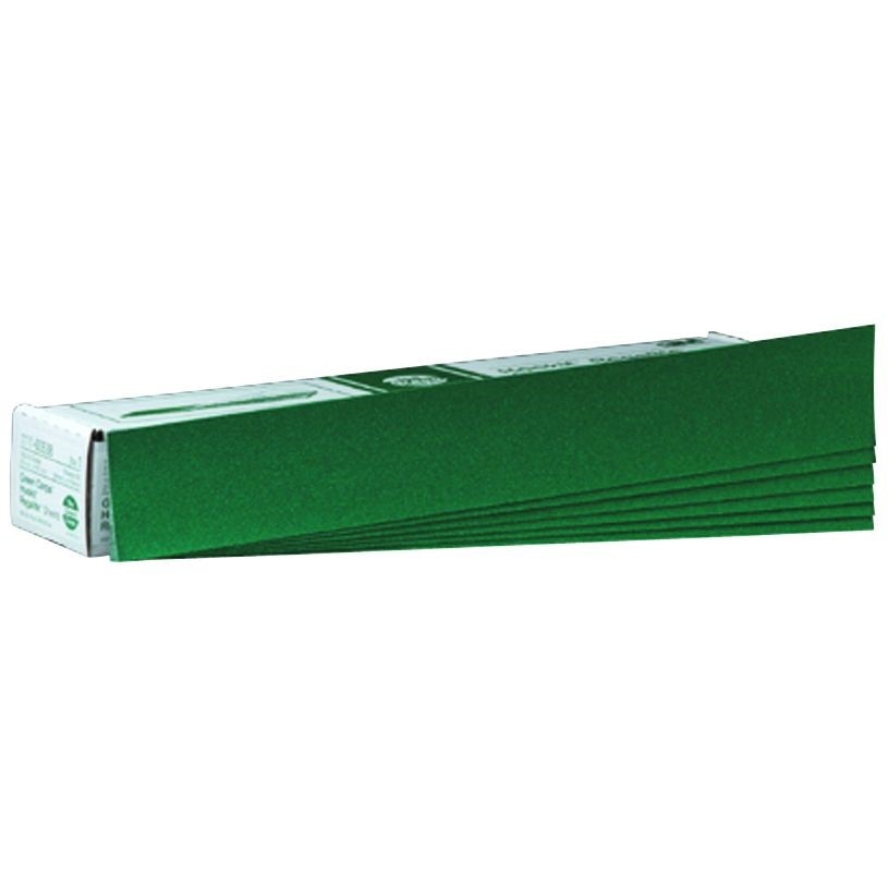 3M(TM) Green Corps(TM) Hookit(TM) Regalite(TM) Sheet, 00538, 2 3/4 in x 16 1/2 in, 100E, 50 sheets per box, 5 boxes per case