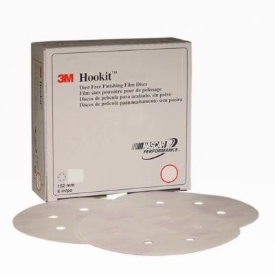 3M(TM) Hookit(TM) Film Dust Free Disc 260L, 5 in x NH Die# 500FH P800, 100 discs per box 4 boxes per case