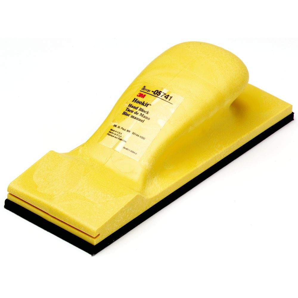 3M(TM) Hookit(TM) Hand Block, 05741, 2-3/4 in x 7-3/4 in, 10 per case