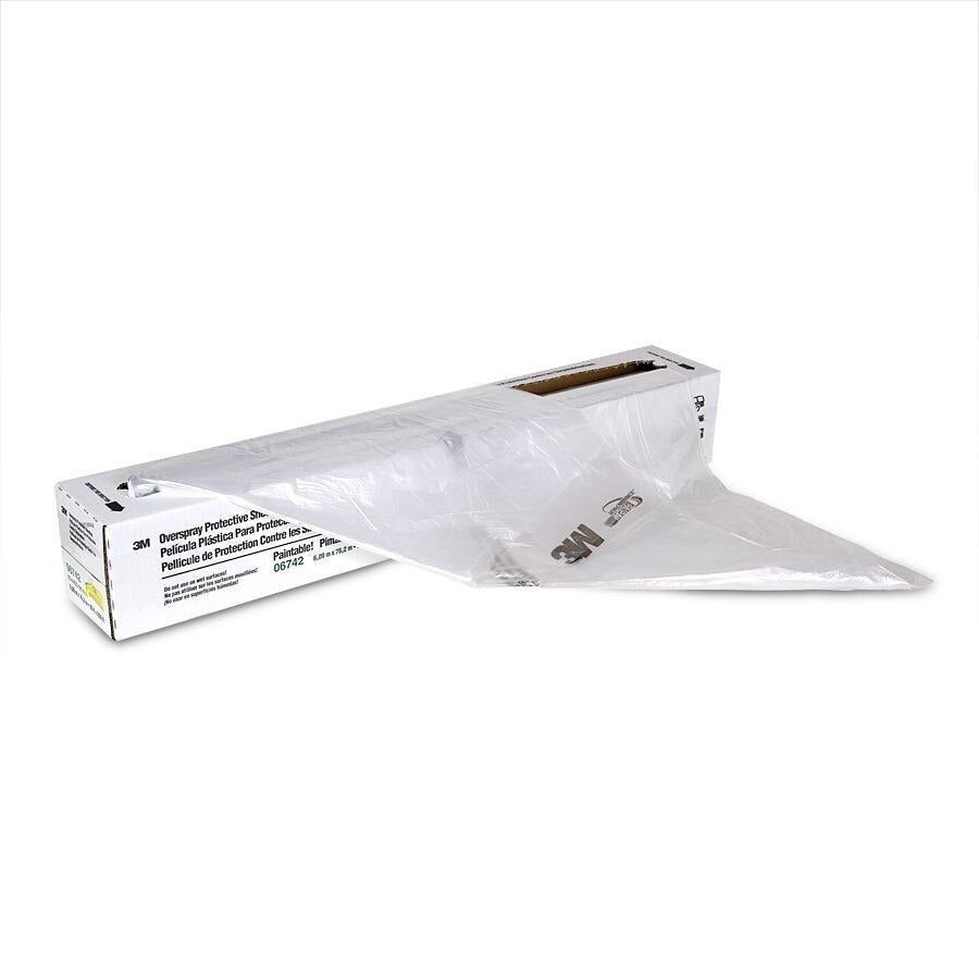 3M(TM) Overspray Protective Sheeting, 06742, 20 ft x 250 ft, 1 per case