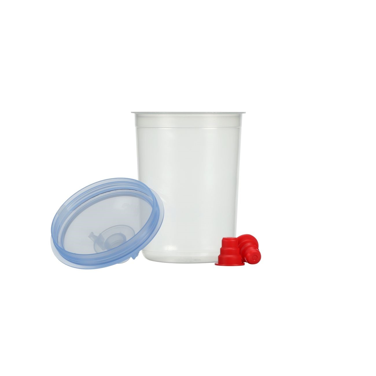 3M(TM) PPS(TM) Midi size (400mL) Lids and Liners w/125 micron, 16312, Promo pack - free cup & collar + mix ratio insert