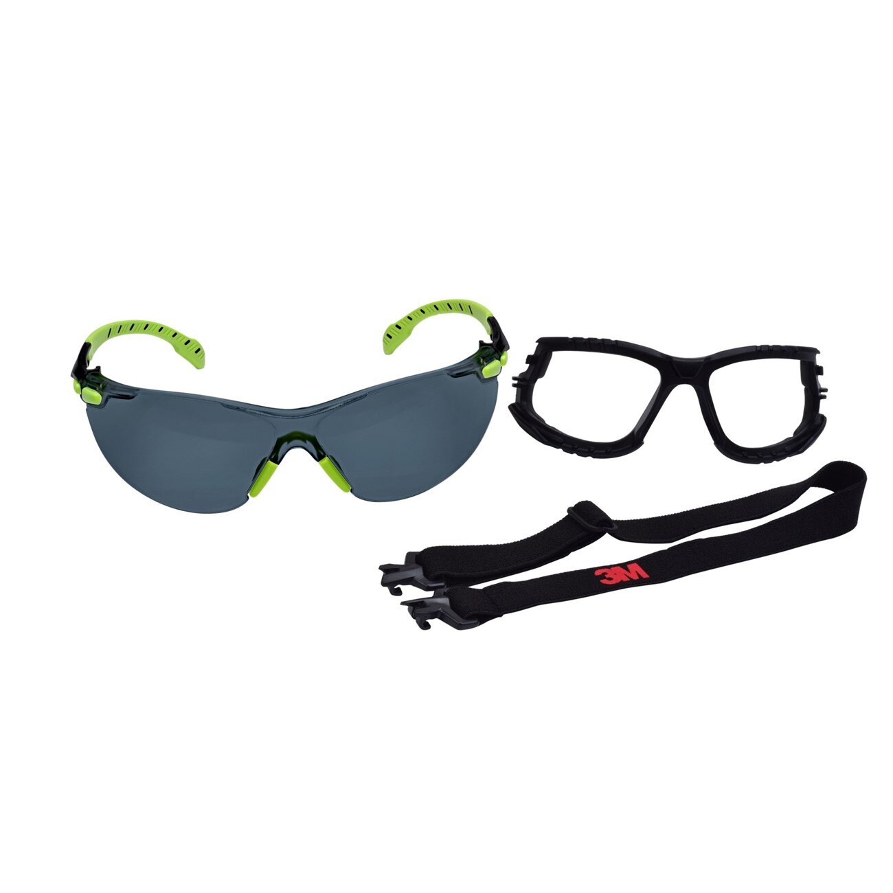 Safety Glasses, Solus™ 1000 Series, Gray, Standard, 20/CS