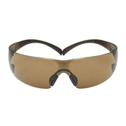 Safety Glasses, SecureFit™, Brown, Anti-Scratch|Anti-Fog, 20/CS