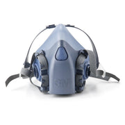 Half Mask Respirator, 7502, Medium, Reusable, Facepiece, 10/CS