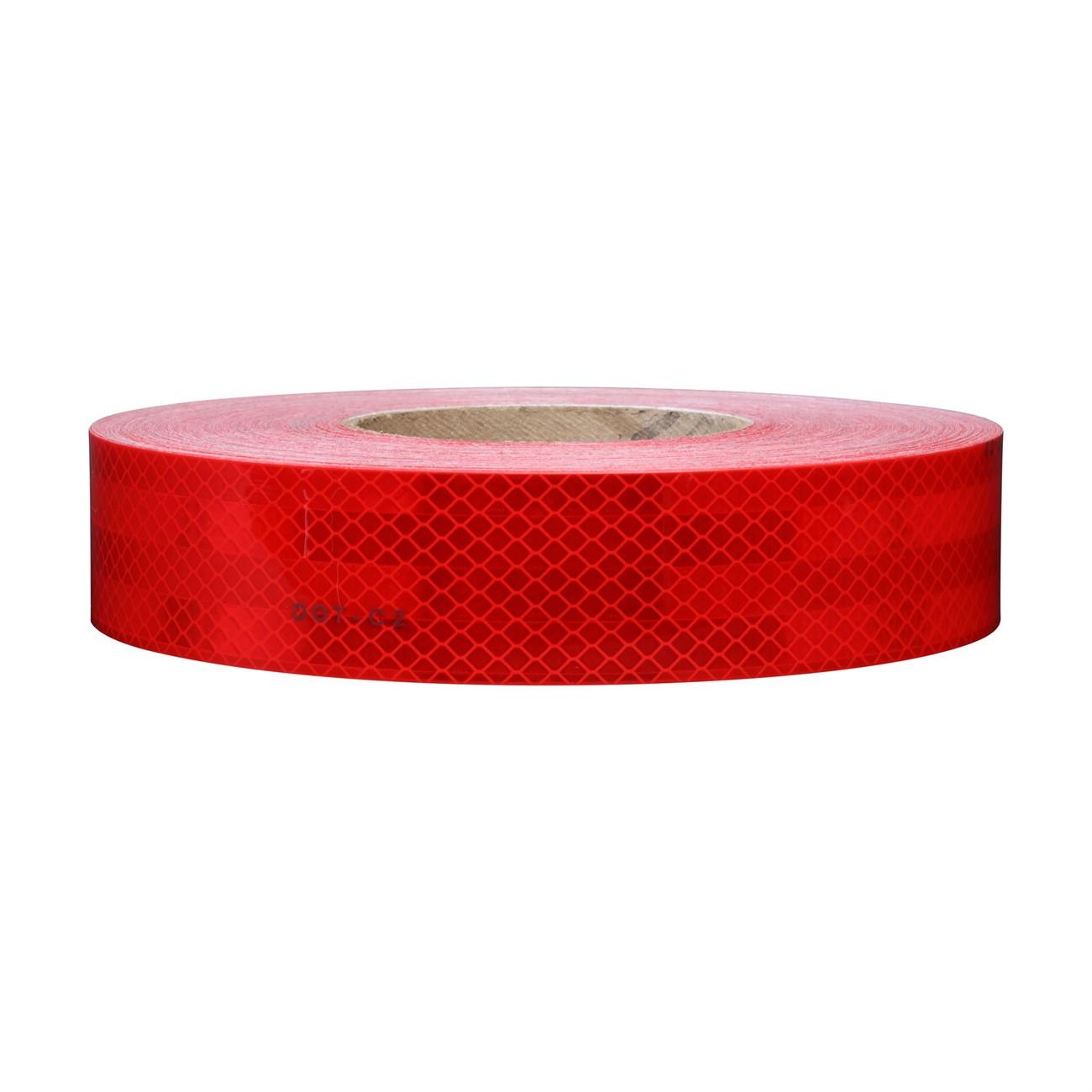 3M(TM) Diamond Grade(TM) Conspicuity Marking 983-72 ES Red, 2 in x 12 in, 100 per package