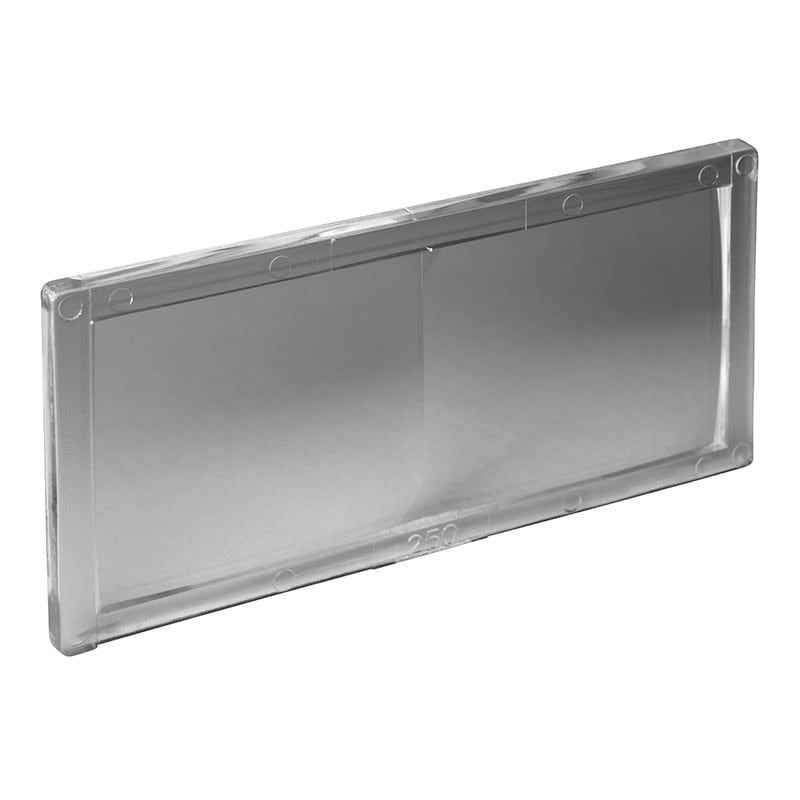 3M Speedglas Magnification Plate 2.5X, 06-0500-58, Can be inserted into the Speedglas 9100 ADF on the inside slot,  1/Case