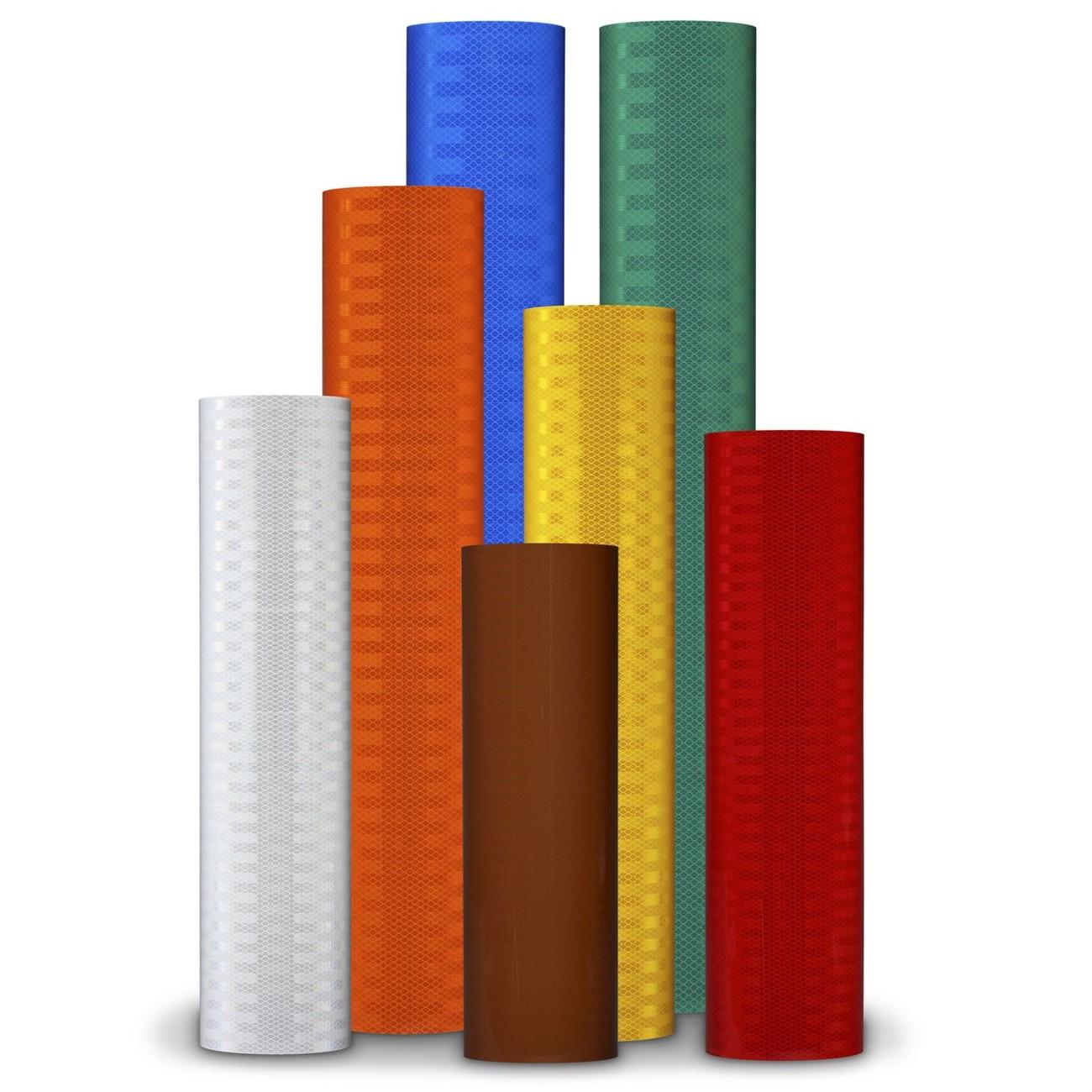 3M(TM) High Intensity Grade Prismatic Reflective Sheeting 3930 White, 2 in x 50 yd