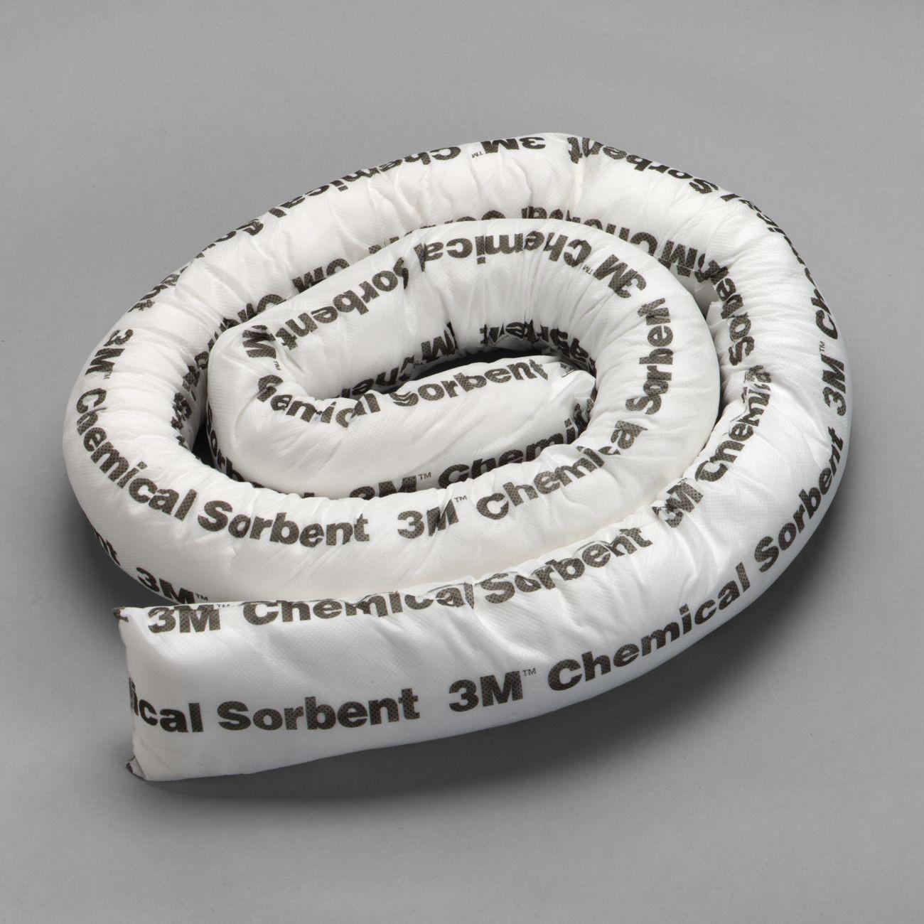 3M(TM) Chemical Sorbent Mini-Boom P-208, Environmental Safety Product, 6 ea/cs