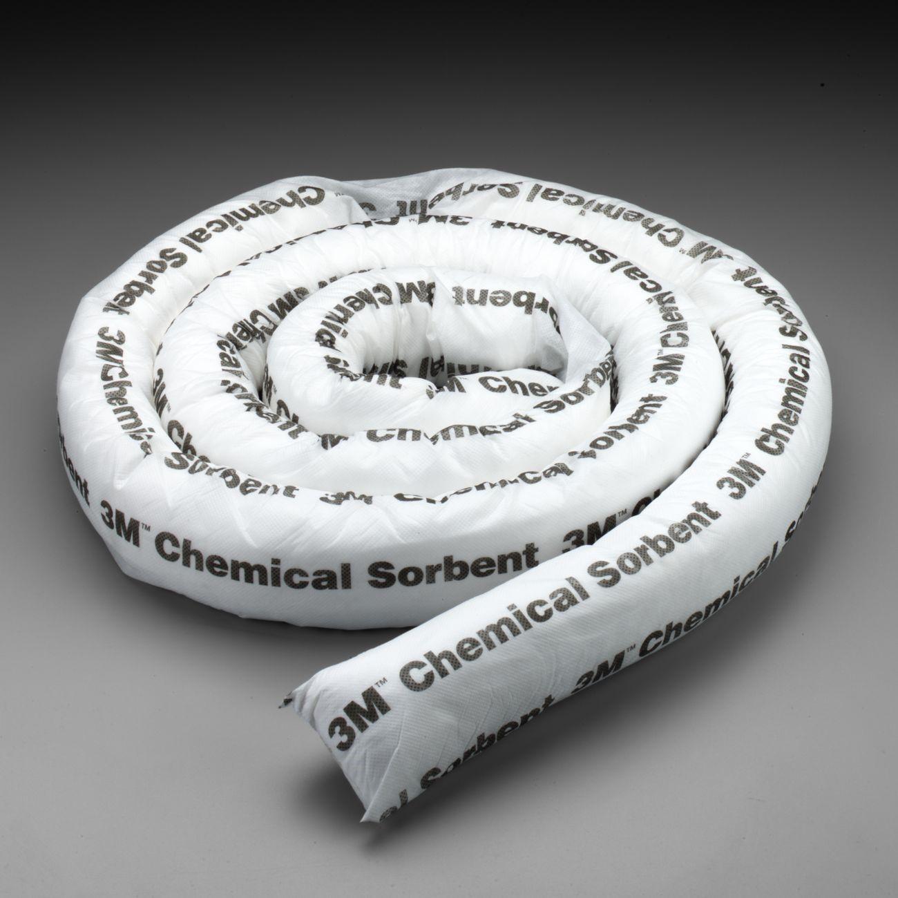 3M(TM) Chemical Sorbent Mini-Boom P-212, Environmental Safety Product, 4 ea/cs