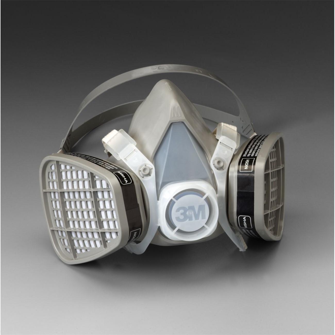 Respirator, 3M Organic Vapor Respirator Assembly 5201, Medium  12/Case
