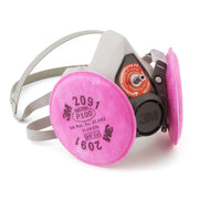 3M(TM) Probed Reusable Respirator Assembly 6100Q, Respiratory Protection, Small 4/cs