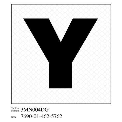 3M(TM) Diamond Grade(TM) Damage Control Sign 3MN004DG "Yoke", 4 in x 4 in, 10 per package