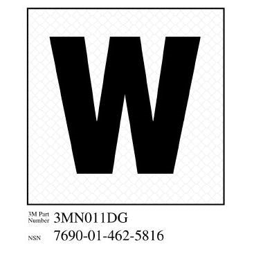 3M(TM) Diamond Grade(TM) Damage Control Sign 3MN011DG "William", 3 in x 3 in, 10 per package