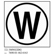 3M(TM) Diamond Grade(TM) Damage Control Sign 3MN022DG "Cir William", 4 in x 4 in, 10 per package
