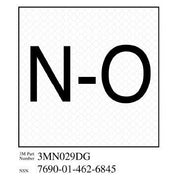 3M(TM) Diamond Grade(TM) Damage Control Sign 3MN029DG "Norm Open", 3 in x 3 in, 10 per package