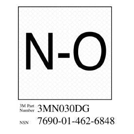 3M(TM) Diamond Grade(TM) Damage Control Sign 3MN030DG "Norm Open", 2 in x 2 in, 10 per package