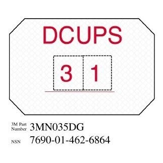 3M(TM) Diamond Grade(TM) Damage Control Sign 3MN035DG "DCUPS", 8 in x 12 in, 10 per package