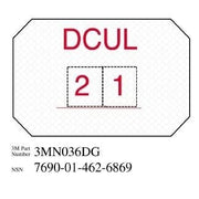 3M(TM) Diamond Grade(TM) Damage Control Sign 3MN036DG "DCUL", 8 in x 12 in, 10 per package