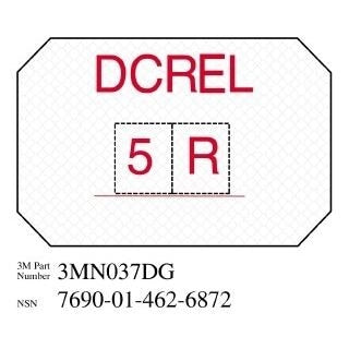 3M(TM) Diamond Grade(TM) Damage Control Sign 3MN037DG "DCREL", 8 in x 12 in, 10 per package