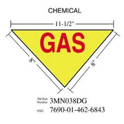 3M(TM) Diamond Grade(TM) Damage Control Sign 3MN038DG "CHEM", 11 1/2 in x 8 in, 10 per package