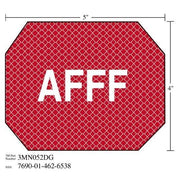 3M(TM) Diamond Grade(TM) Damage Control Sign 3MN052DG "AFFF", 5 in x 4 in, 10 per package