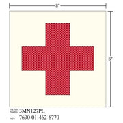 3M(TM) Photoluminescent Film 6900, Shipboard Sign 3MN127PL, 8 in x 8 in, "+", 10/pkg