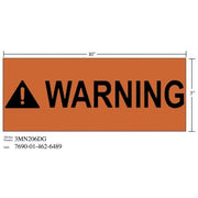 3M(TM) Diamond Grade(TM) Safety Sign 3MN206DG "WARNING", 10 in x 3 in, 10 per package