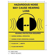 3M(TM) Diamond Grade(TM) Safety Sign 3MN214DG "HAZRD LOSS", 8 in x 10 in, 10 per package